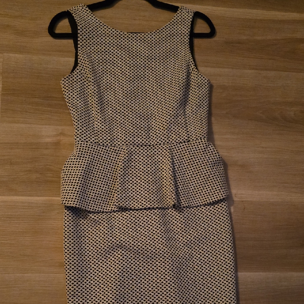 Banana Republic Black and White Dress